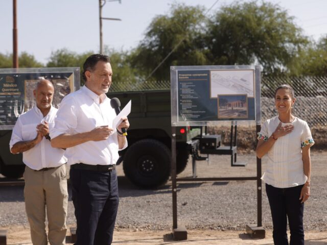 Encabezan Kuri y Sheinbaum inicio de las obras del tren México-Querétaro