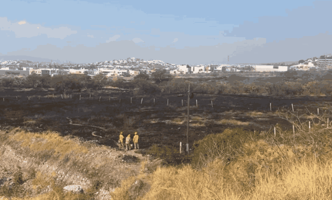 Lee más sobre el artículo Incendio en pastizales de Punta Esmeralda ya fue controlado