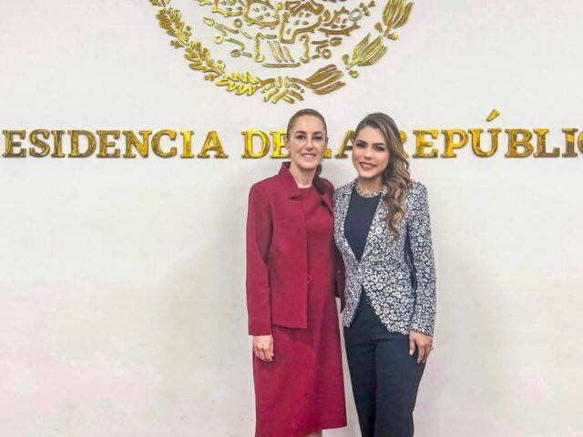 Respalda Sheinbaum a Evelyn Salgado: Acapulco va muy bien