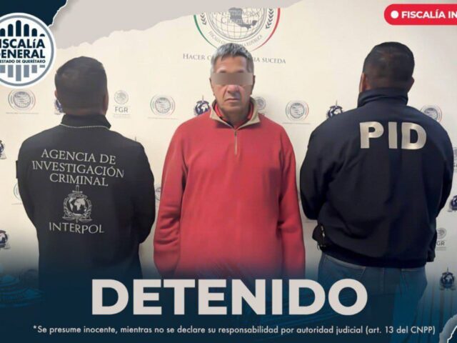 Capturan a hombre acusado de violencia digital en Querétaro