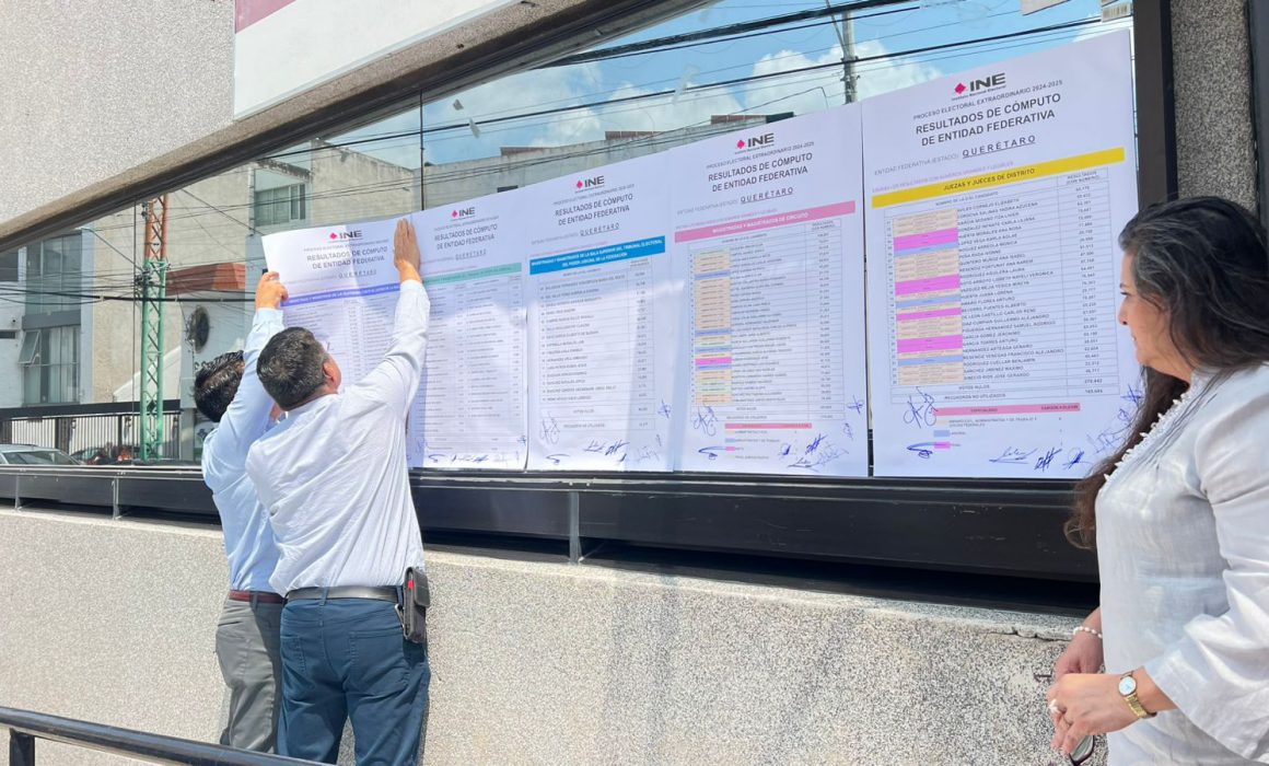 Lee más sobre el artículo Publica INE resultados de elección judicial de Querétaro