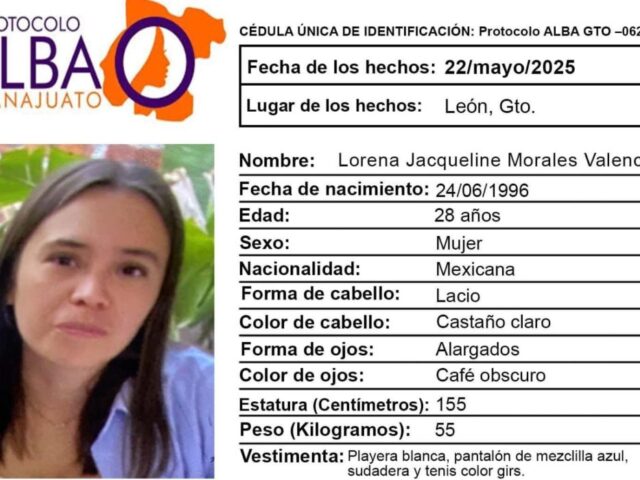 Encontraron cuerpo de Lorena Morales, leonesa que estaba desaparecida.