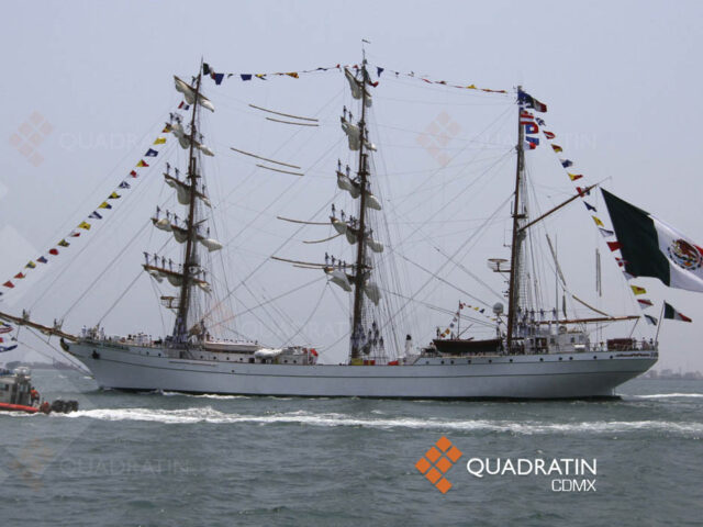 Clasifica EU choque del Buque Cuauhtémoc como siniestro marítimo grave