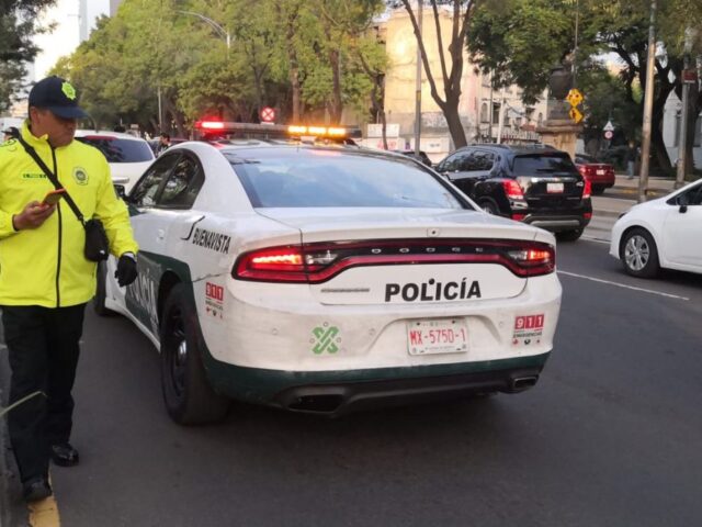 Muere mujer en Reforma tras derrapar la moto que pidió por app