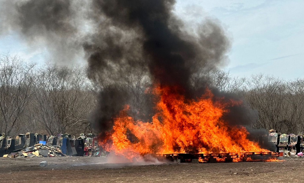Lee más sobre el artículo Registra FGR 271 eventos de destrucción masiva de narcóticos durante 2025