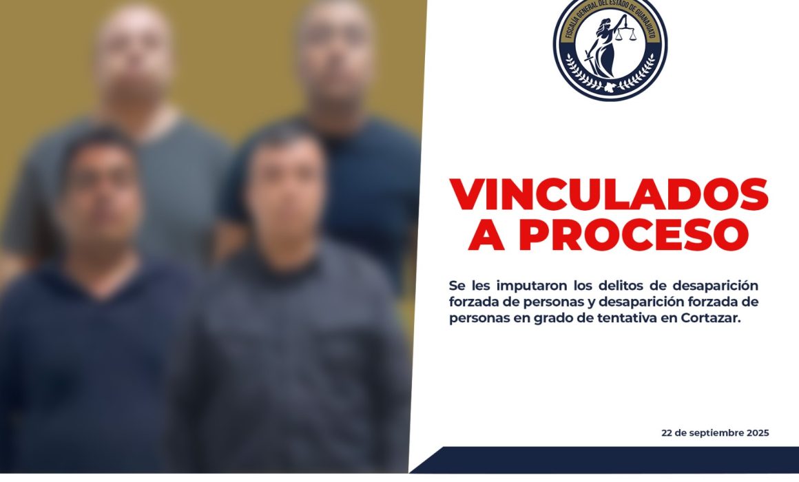 Lee más sobre el artículo Caen 4 policías de Cortazar acusados de desaparición forzada de personas