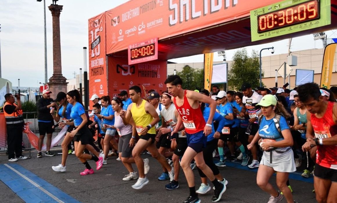 Saldo blanco en el Querétaro Maratón 2025