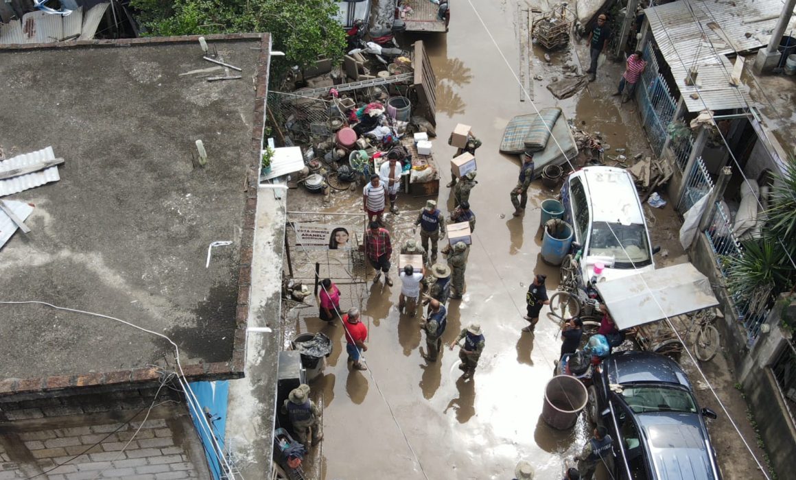 Hay 111 municipios afectados por inundaciones en 5 entidades