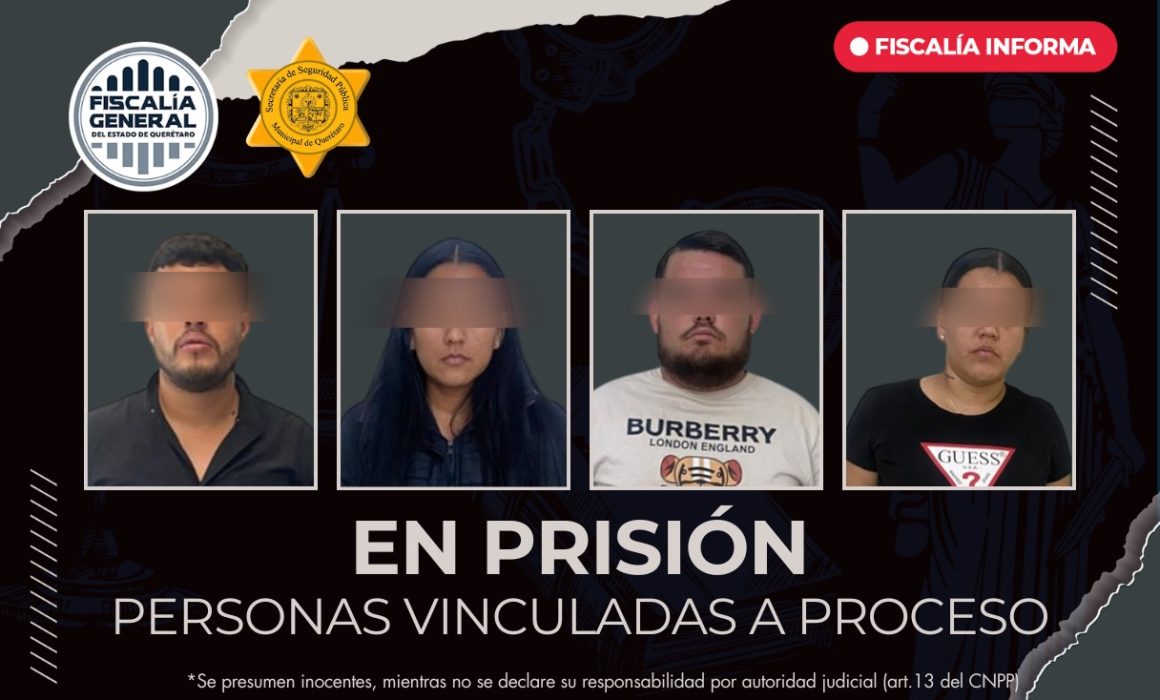 Lee más sobre el artículo 4 personas en prisión por robo de vehículos en Querétaro