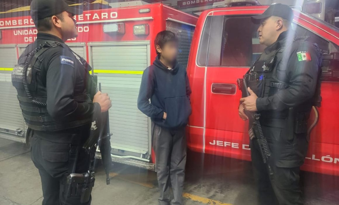 Auxilian a adolescente que huyó de su casa tras sufrir violencia familiar