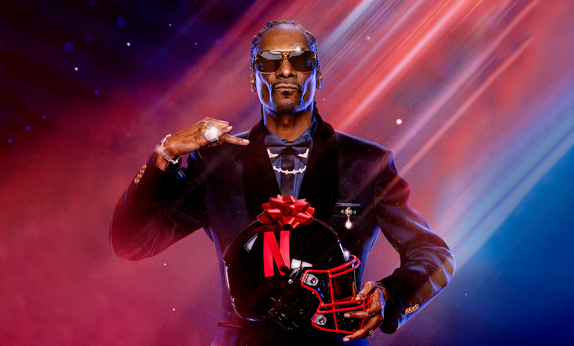 De Snoop Dogg, la fiesta de medio tiempo navideña de NFL en Netflix