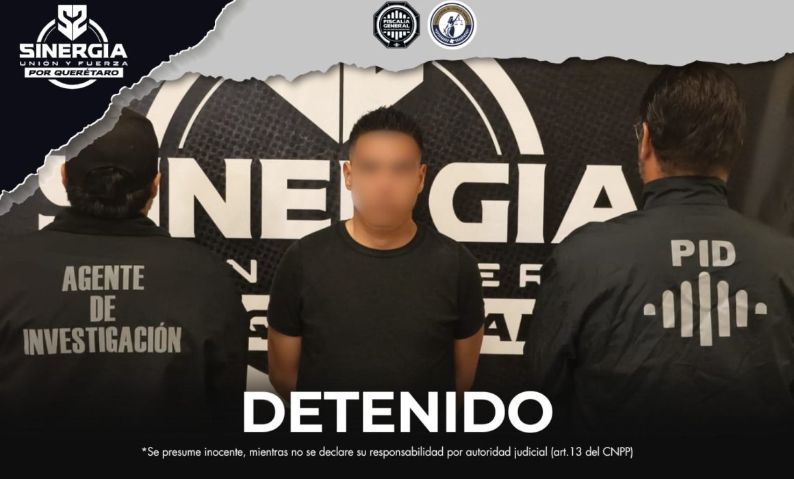 Detienen en Querétaro a buscado por homicidio en Guanajuato