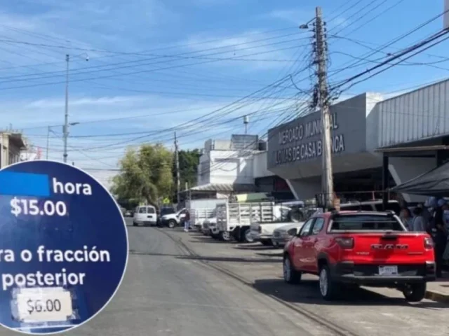 Denuncian cobro indebido en estacionamiento del mercado de Lomas