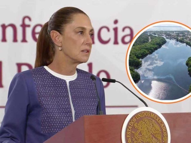 Aún no se detecta empresa responsable del derrame en el Golfo: Sheinbaum