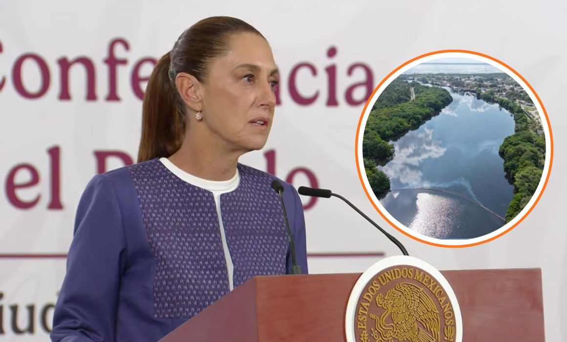 Lee más sobre el artículo Aún no se detecta empresa responsable del derrame en el Golfo: Sheinbaum