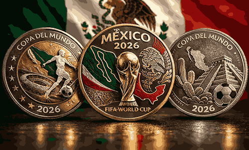 Acuñará México monedas conmemorativas del Mundial de la FIFA