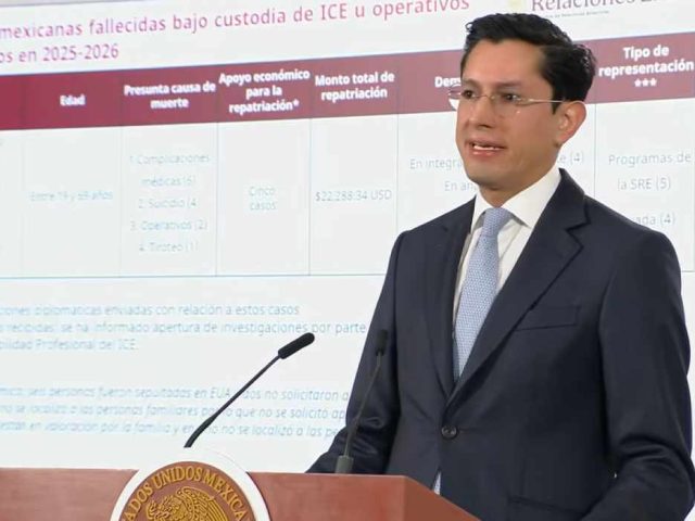 Han muerto 13 personas mexicanas bajo custodia del ICE: SRE