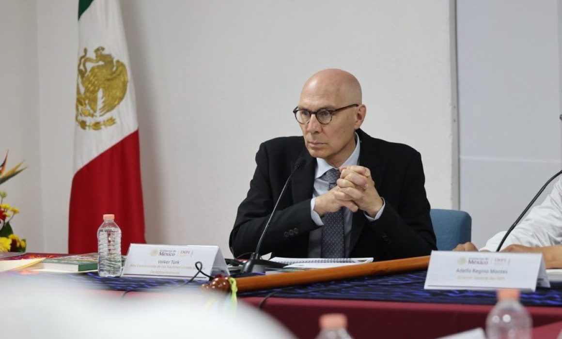 Lee más sobre el artículo Recibe Sheinbaum al Alto comisionado de la ONU en Palacio