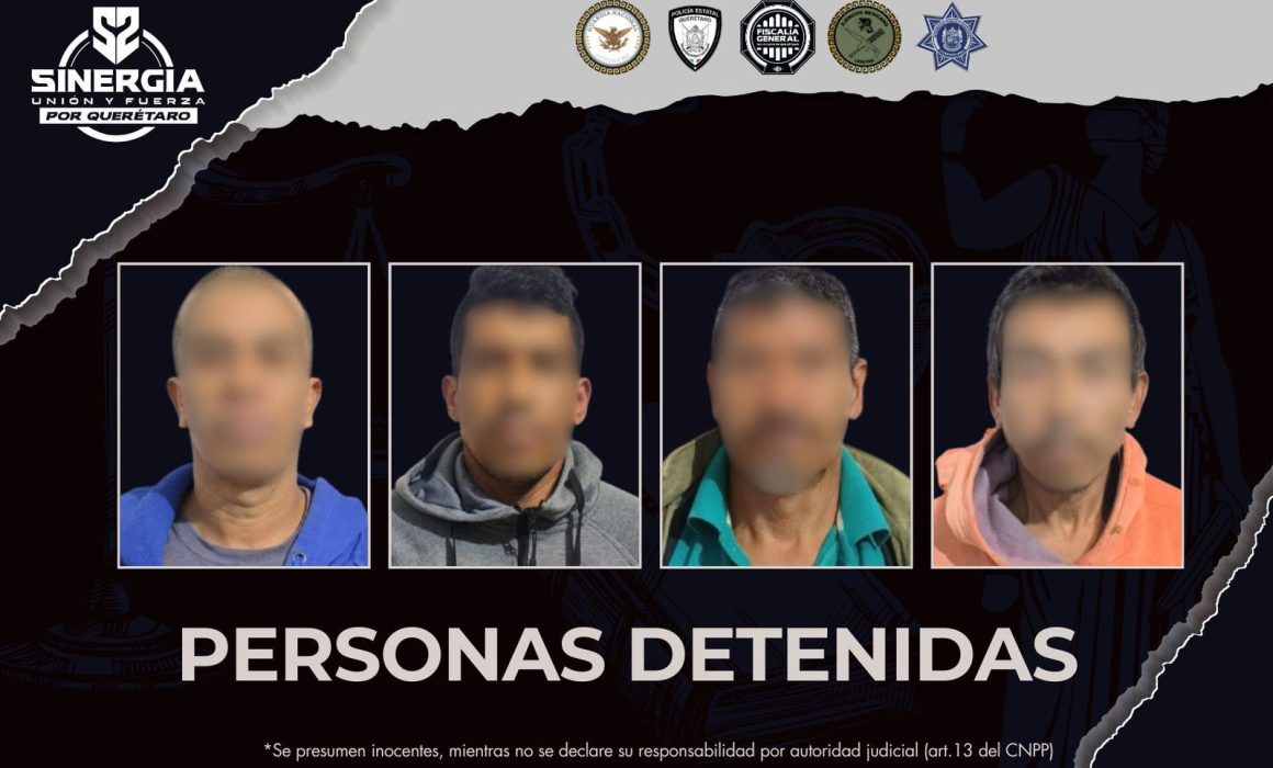 Lee más sobre el artículo Ocho cateos en Corregidora y Querétaro deja 4 detenidos