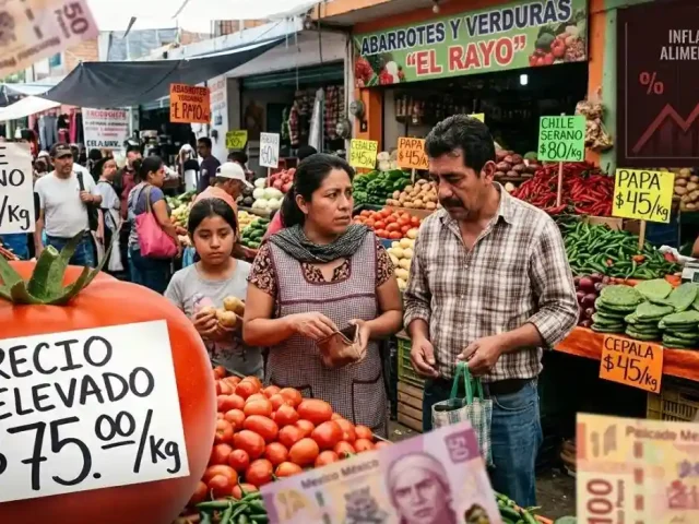 Jitomate dispara la pobreza extrema en México: sube 121% en un año