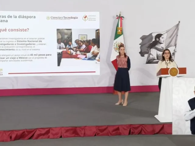 Plantea Sheinbaum que investigadores del extranjero den clases en México