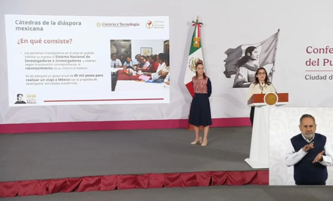 Lee más sobre el artículo Plantea Sheinbaum que investigadores del extranjero den clases en México