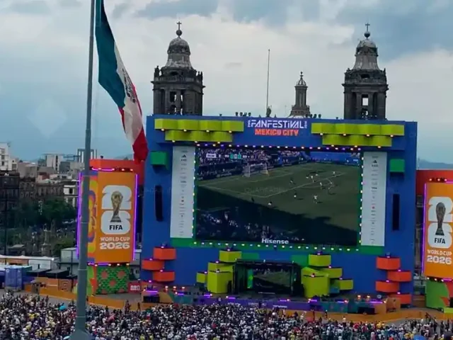Prevé Brugada mayor flujo en Fan Fest del Zócalo sin vallas.