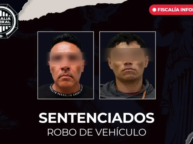 Dos robacoches sentenciados tras sustracción de auto en Fundadores