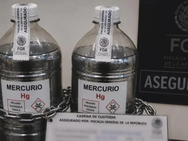 Un detenido por tráfico de mercurio en Pinal de Amoles