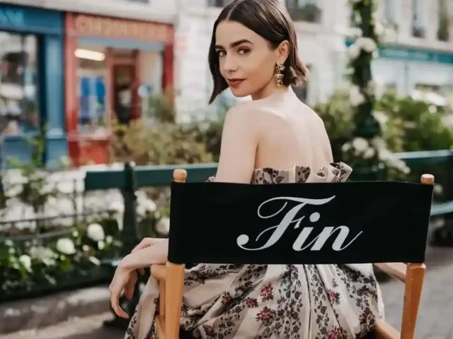 Se despide Lily Collins de Emily in Paris
